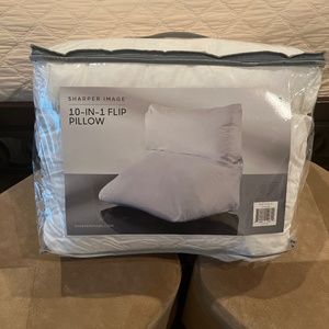 Sharper Image 10-in-1 Flip Pillow